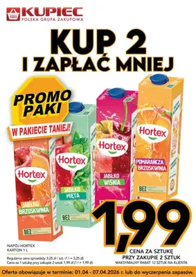 Kupiec - gazetka promocyjna Promopaki od środy 01.04 do wtorku 07.04 - strona 13