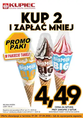 Kupiec - gazetka promocyjna Promopaki od środy 01.04 do wtorku 07.04 - strona 11