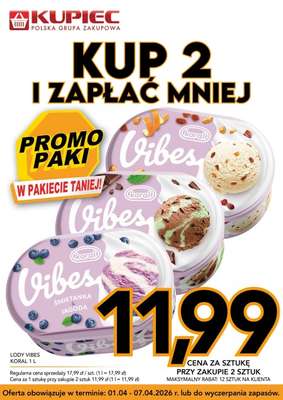 Kupiec - gazetka promocyjna Promopaki od środy 01.04 do wtorku 07.04 - strona 10