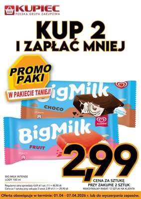 Kupiec - gazetka promocyjna Promopaki od środy 01.04 do wtorku 07.04 - strona 12