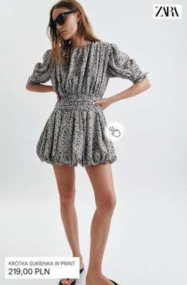 Zara - gazetka promocyjna Sukienki od środy 01.04  - strona 10