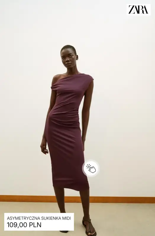 Zara - gazetka promocyjna Sukienki od środy 01.04  - strona 8