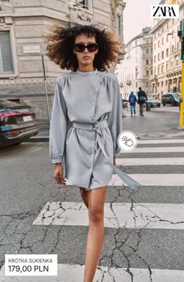 Zara - gazetka promocyjna Sukienki od środy 01.04  - strona 5