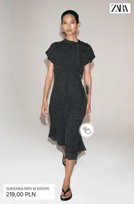 Zara - gazetka promocyjna Sukienki od środy 01.04  - strona 7