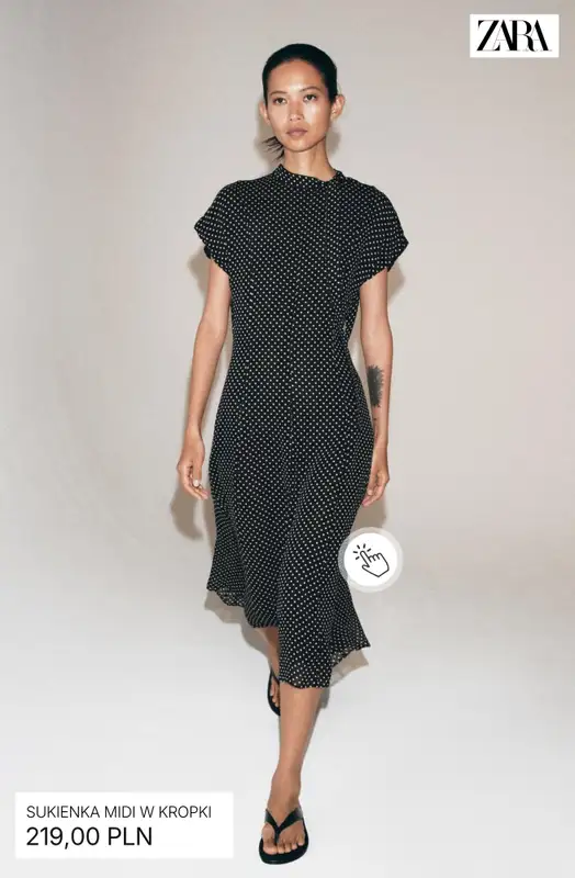 Zara - gazetka promocyjna Sukienki od środy 01.04  - strona 7