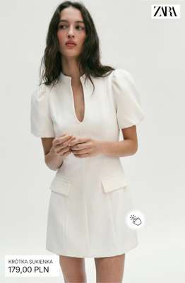 Zara - gazetka promocyjna Sukienki od środy 01.04  - strona 2