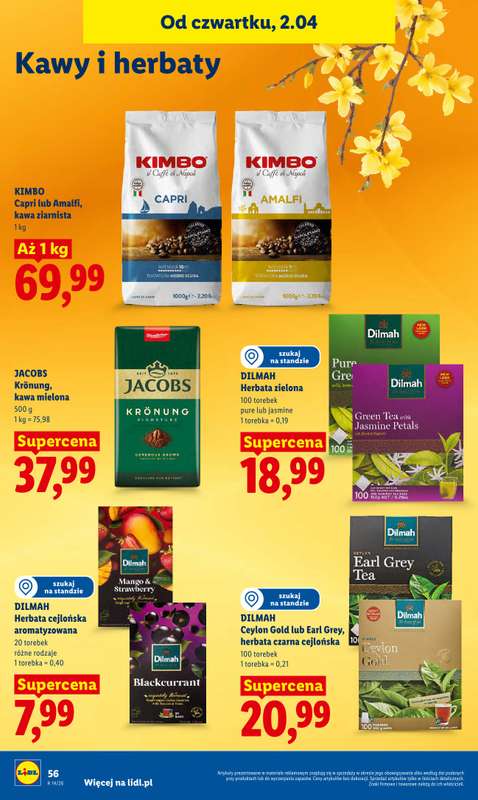 Lidl - gazetka promocyjna Oferta od czwartku od czwartku 02.04 do soboty 04.04 - strona 58