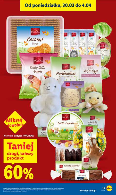 Lidl - gazetka promocyjna Oferta od czwartku od czwartku 02.04 do soboty 04.04 - strona 15