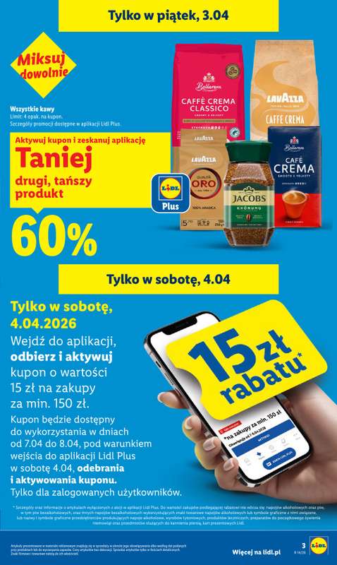 Lidl - gazetka promocyjna Oferta od czwartku od czwartku 02.04 do soboty 04.04 - strona 3