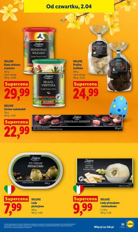 Lidl - gazetka promocyjna Oferta od czwartku od czwartku 02.04 do soboty 04.04 - strona 57