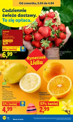 Lidl - gazetka promocyjna Oferta od czwartku od czwartku 02.04 do soboty 04.04 - strona 24