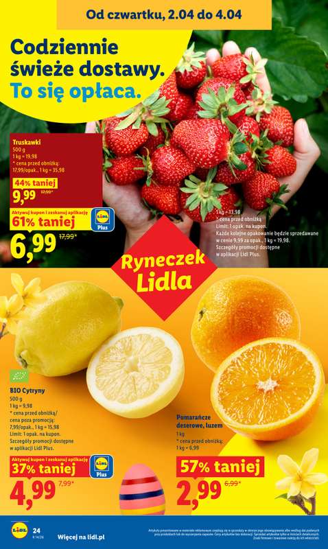 Lidl - gazetka promocyjna Oferta od czwartku od czwartku 02.04 do soboty 04.04 - strona 24