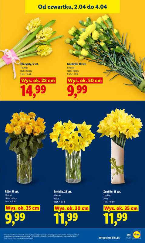Lidl - gazetka promocyjna Oferta od czwartku od czwartku 02.04 do soboty 04.04 - strona 29