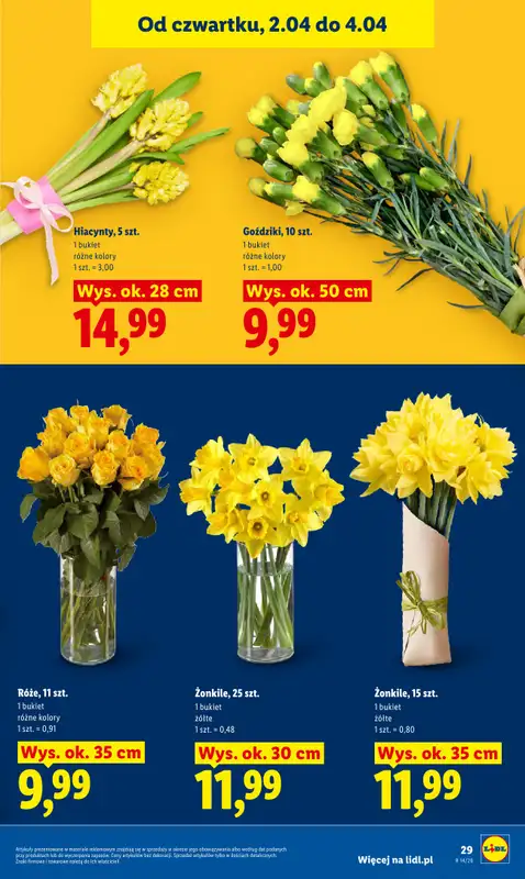 Lidl - gazetka promocyjna Oferta od czwartku od czwartku 02.04 do soboty 04.04 - strona 29