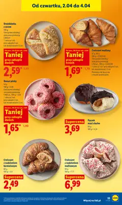 Lidl - gazetka promocyjna Oferta od czwartku od czwartku 02.04 do soboty 04.04 - strona 33