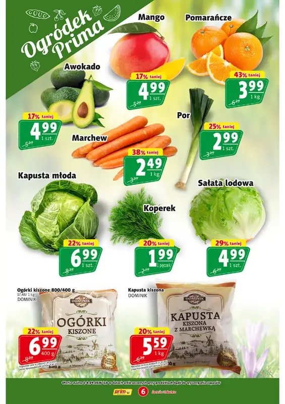 Prim Market - gazetka promocyjna Gazetka od czwartku 02.04 do środy 08.04 - strona 6