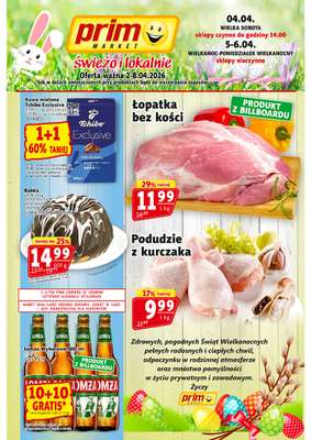 Prim Market - gazetka promocyjna Gazetka od czwartku 02.04 do środy 08.04