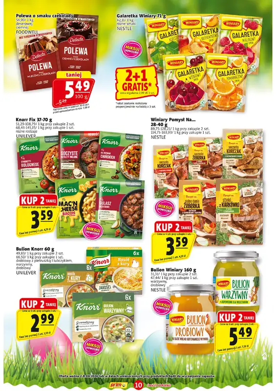 Prim Market - gazetka promocyjna Gazetka od czwartku 02.04 do środy 08.04 - strona 10