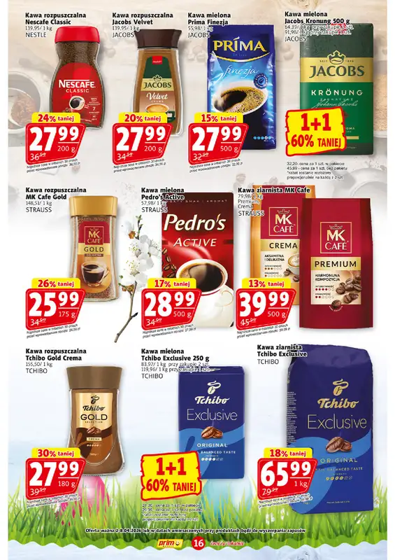 Prim Market - gazetka promocyjna Gazetka od czwartku 02.04 do środy 08.04 - strona 16