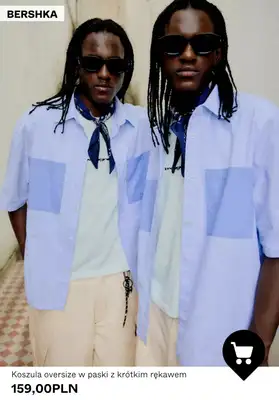 Bershka - gazetka promocyjna Męska kolekcja • MW • od środy 01.04  - strona 3