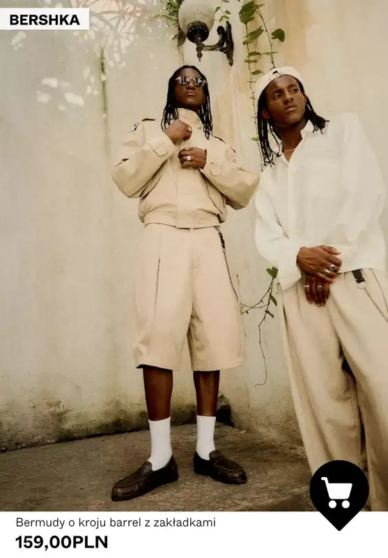 Bershka - gazetka promocyjna Męska kolekcja • MW • od środy 01.04  - strona 9