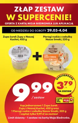 Biedronka - gazetka promocyjna Od poniedziałku od poniedziałku 29.03 do niedzieli 04.04 - strona 93