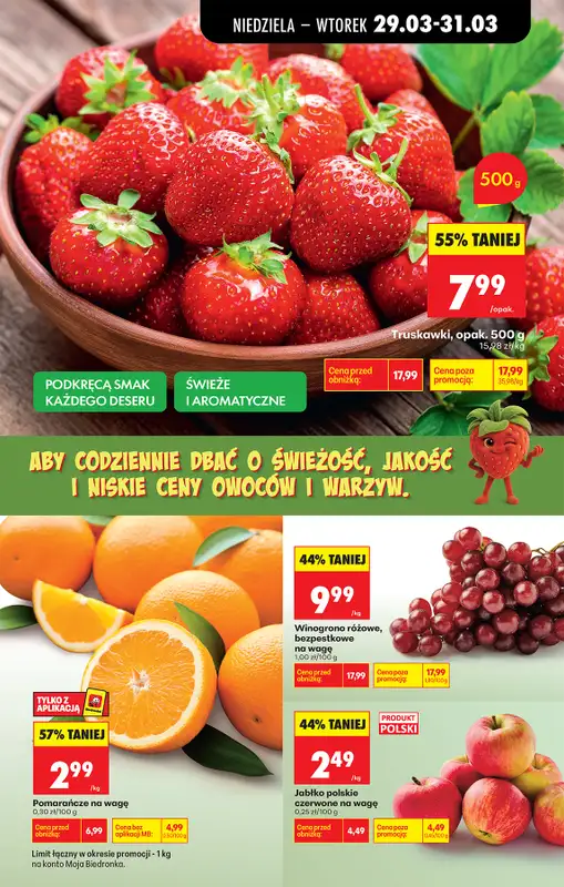 Biedronka - gazetka promocyjna Od poniedziałku od poniedziałku 29.03 do niedzieli 04.04 - strona 25