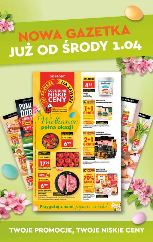 Biedronka - gazetka promocyjna Od poniedziałku od poniedziałku 29.03 do niedzieli 04.04 - strona 2