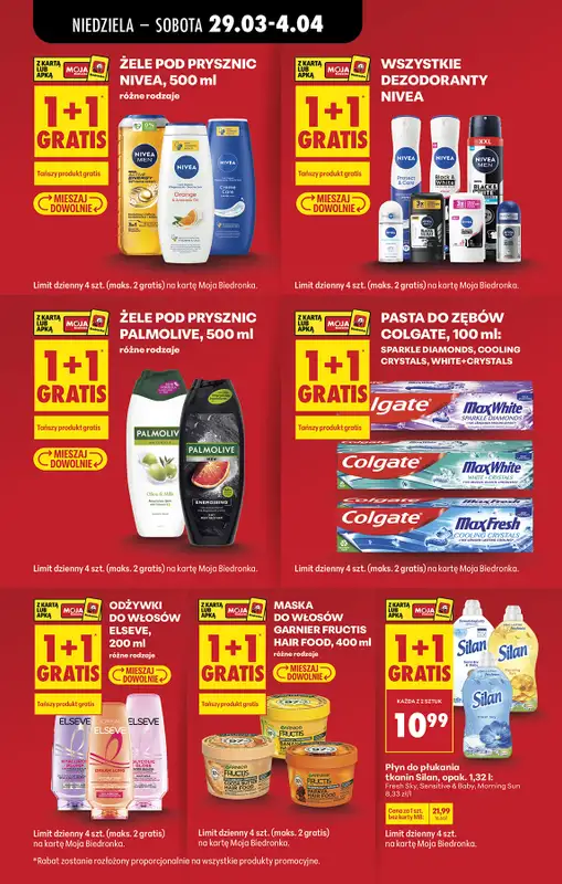 Biedronka - gazetka promocyjna Od poniedziałku od poniedziałku 29.03 do niedzieli 04.04 - strona 21