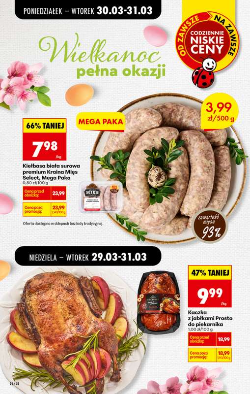 Biedronka - gazetka promocyjna Od poniedziałku od poniedziałku 29.03 do niedzieli 04.04 - strona 36