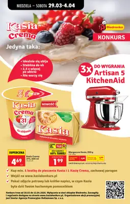 Biedronka - gazetka promocyjna Od poniedziałku, Z ladą tradycyjną od poniedziałku 29.03 do niedzieli 04.04 - strona 45