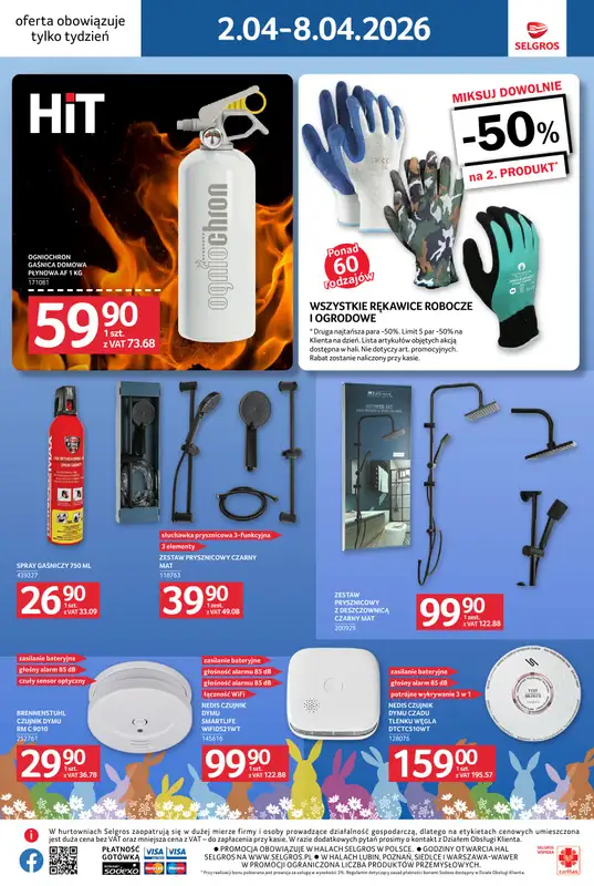Selgros - gazetka promocyjna Jeszcze więcej super promocji! od czwartku 02.04 do środy 08.04 - strona 10