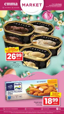 emma MARKET - gazetka promocyjna Plakaty promocyjne od czwartku 02.04 do środy 08.04