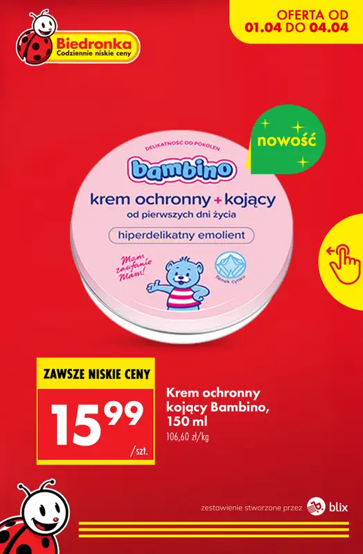 Biedronka - gazetka promocyjna Nowości w Biedronce! od środy 01.04 do soboty 04.04 - strona 5