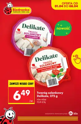 Biedronka - gazetka promocyjna Nowości w Biedronce! od środy 01.04 do soboty 04.04 - strona 9