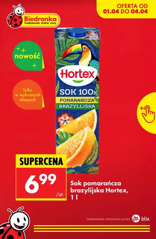 Biedronka - gazetka promocyjna Nowości w Biedronce! od środy 01.04 do soboty 04.04 - strona 7