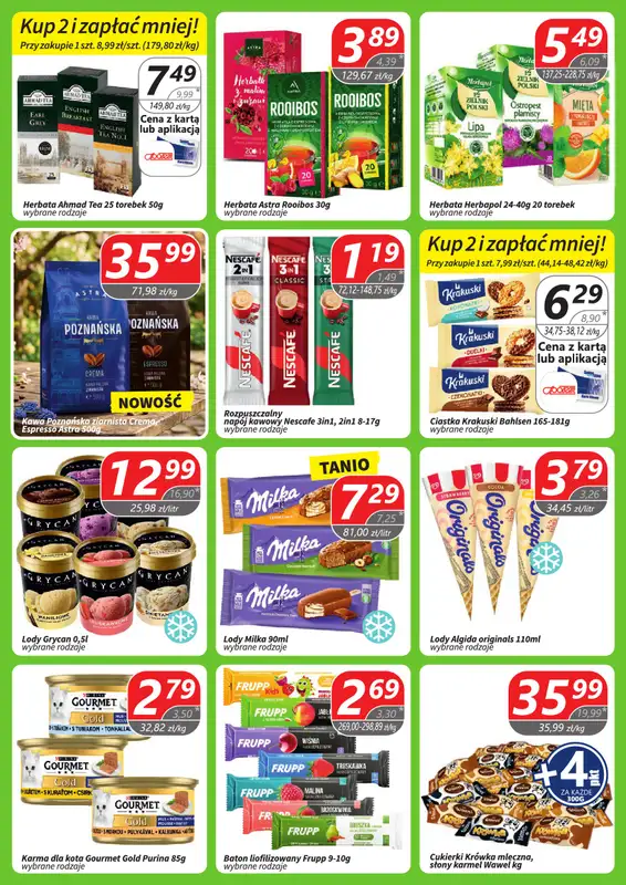 Społem - Blisko i Korzystnie - gazetka promocyjna Gazetka PSS Poznań od wtorku 07.04 do niedzieli 26.04 - strona 2