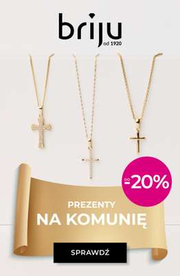 Briju - gazetka promocyjna Oferta Komunia 2026 od środy 01.04 do niedzieli 12.04