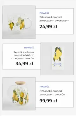 home&you - gazetka promocyjna Kolekcja Lemon Bloom od środy 01.04 do niedzieli 12.04 - strona 2