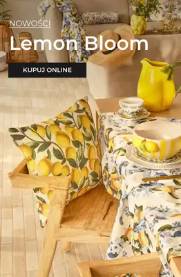 home&you - gazetka promocyjna Kolekcja Lemon Bloom od środy 01.04 do niedzieli 12.04
