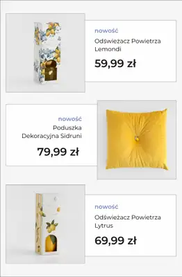 home&you - gazetka promocyjna Kolekcja Lemon Bloom od środy 01.04 do niedzieli 12.04 - strona 3