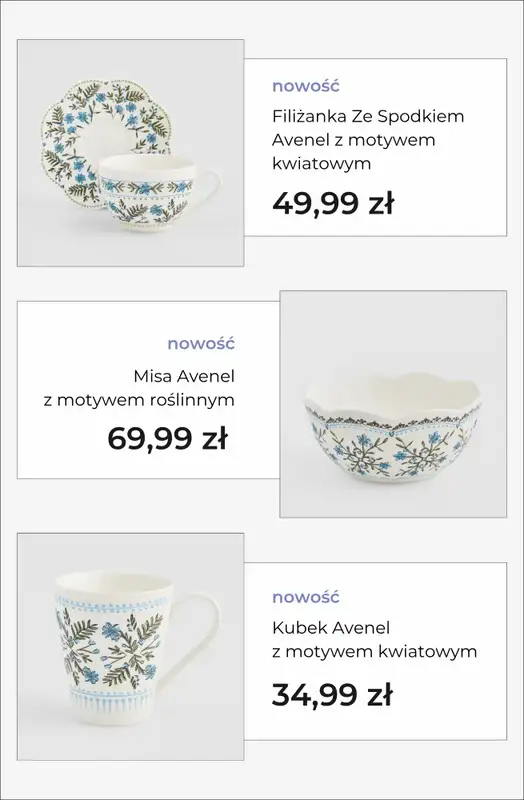 home&you - gazetka promocyjna Kolekcja Lemon Bloom od środy 01.04 do niedzieli 12.04 - strona 4