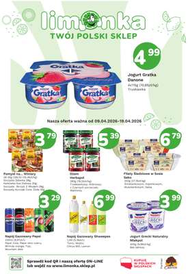Limonka - gazetka promocyjna Gazetka od czwartku 09.04 do niedzieli 19.04