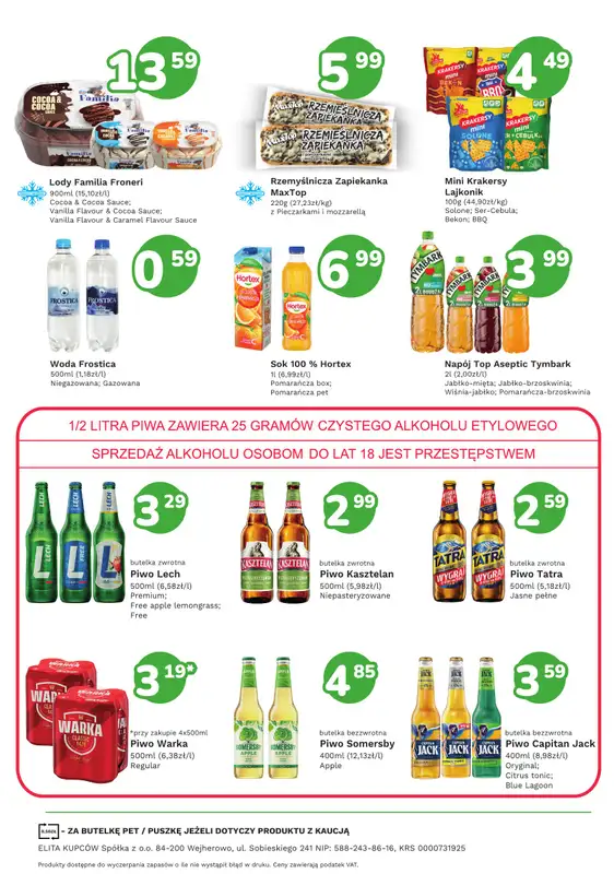 Limonka - gazetka promocyjna Gazetka od czwartku 09.04 do niedzieli 19.04 - strona 4