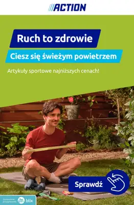 Action - gazetka promocyjna Wiosenne aktywności! od środy 01.04 do wtorku 07.04