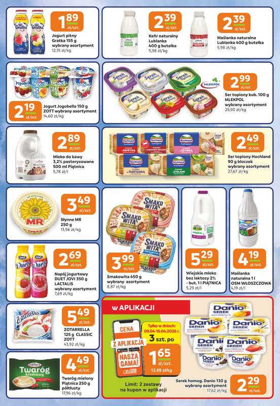 Społem Częstochowa - gazetka promocyjna Gazetka od czwartku 09.04 do wtorku 21.04 - strona 6