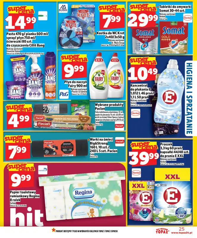 TOPAZ - gazetka promocyjna Nowa gazetka od czwartku, 09.04. od czwartku 09.04 do środy 15.04 - strona 25