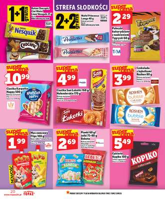 TOPAZ - gazetka promocyjna Nowa gazetka od czwartku, 09.04. od czwartku 09.04 do środy 15.04 - strona 20