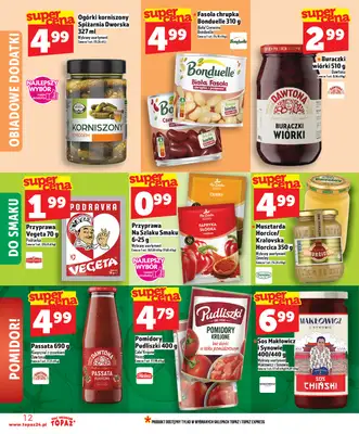 TOPAZ - gazetka promocyjna Nowa gazetka od czwartku, 09.04. od czwartku 09.04 do środy 15.04 - strona 12