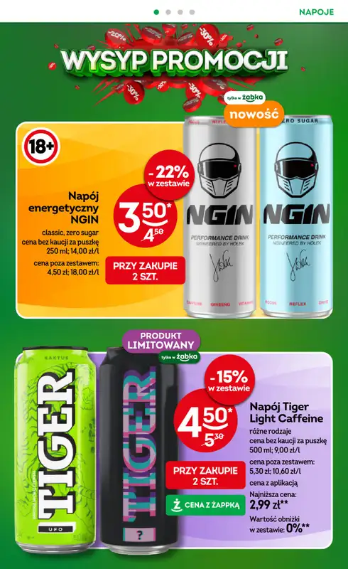 Żabka - gazetka promocyjna Gazetka od środy 25.03 do wtorku 07.04 - strona 28